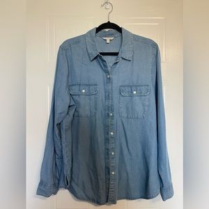 XL Lucky Brand Denim Long Sleeve Shirt